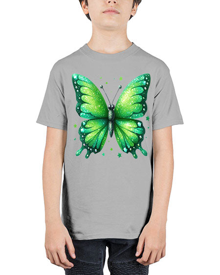 glitter butterfly 4# - butterfly - Youth Tee Unisex