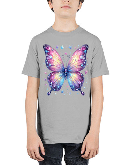 glitter butterfly 6# - butterfly - Youth Tee Unisex