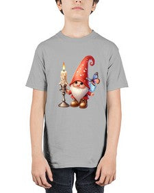 gnome with butterfly 16# - gnome - Youth Tee Unisex