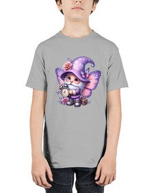 gnome with butterfly 18# - gnome - Youth Tee Unisex