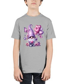 gnome with butterfly 19# - gnome - Youth Tee Unisex