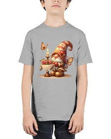 gnome with butterfly 21# - gnome - Youth Tee Unisex