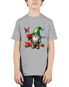 gnome with butterfly 26# - gnome - Youth Tee Unisex
