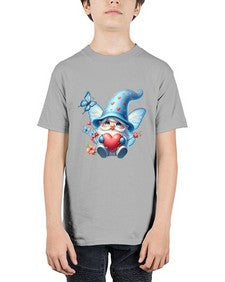 gnome with butterfly 28# - gnome - Youth Tee Unisex