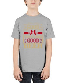 good people drink good beer 181# - drinking - Youth Tee Unisex