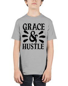 grace hustle Style 111# - motivation - Youth Tee Unisex