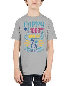 happy th day of seventh grade 252# - seventh grade - Youth Tee Unisex