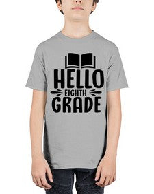 hello eighth grade 256# - eighth grade - Youth Tee Unisex