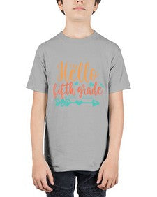 hello fifth grade 259# - fifth grade - Youth Tee Unisex