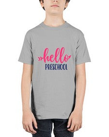 hello preschool 315# - prek headstart - Youth Tee Unisex