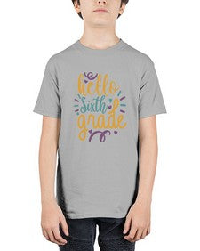 hello sixth grade 336# - sixth grade - Youth Tee Unisex