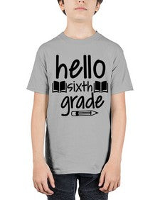 hello sixth grade 337# - sixth grade - Youth Tee Unisex