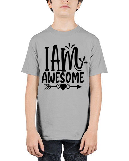 i am awesome Style 19# - autism - Youth Tee Unisex