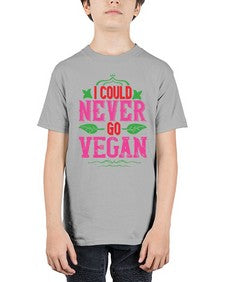 i could never go vegan 206# - vegan - Youth Tee Unisex