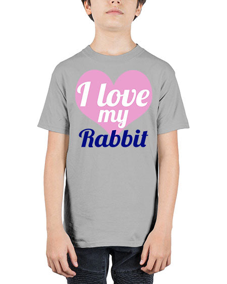 i love my rabbit - rabbit - Youth Tee Unisex