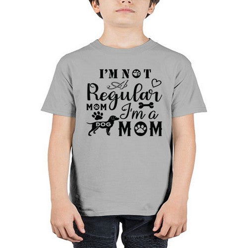 i m not a regular mom i m a dog mom 191# - dogs - Youth Tee Unisex