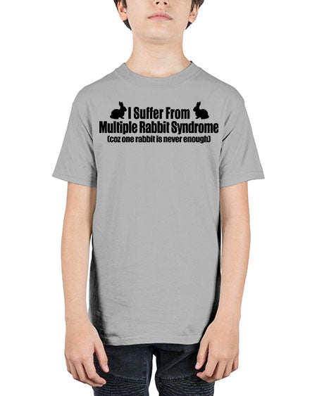 i suffer from mulitple rabbit syndrome - rabbit - Youth Tee Unisex