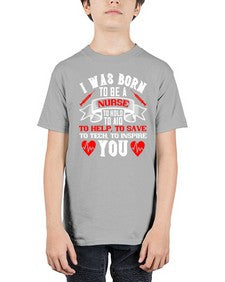 i was born to be a Style 928# - nurse - Youth Tee Unisex