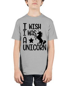 i wish i was a unicorn 213# - unicorn - Youth Tee Unisex
