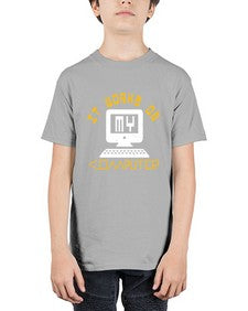 it works on my computer 30# - computer - Youth Tee Unisex