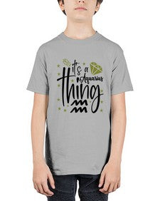 its a Aquarius thing 263# - aquarius - Youth Tee Unisex
