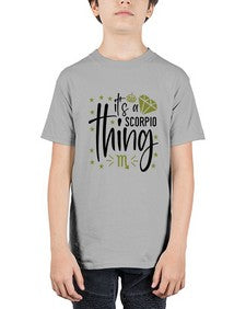 its a scorpio thing 262# - scorpio - Youth Tee Unisex