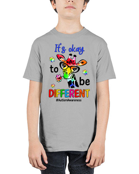 its ok to be diffent 2# - autism - Youth Tee Unisex