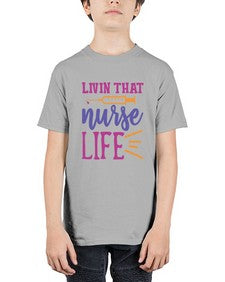 livin that nurse life Style 276# - nurse - Youth Tee Unisex