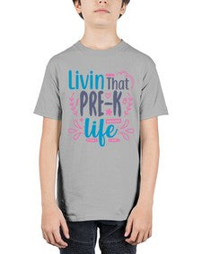 livin that pre k life 498# - prek headstart - Youth Tee Unisex