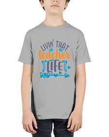 livin that teacher 1062# - teacher - Youth Tee Unisex