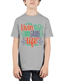 livin that third garde life 507# - third grade - Youth Tee Unisex