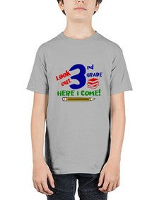 look out third grade 510# - third grade - Youth Tee Unisex