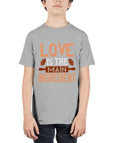 love is the main ingredient 322# - cooking - Youth Tee Unisex