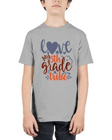 love my fifth grade tribe 518# - fifth grade - Youth Tee Unisex