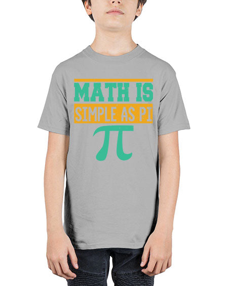 math is simple as pi 35# - pi - Youth Tee Unisex