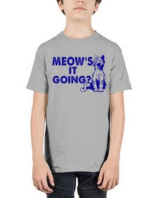 meows its going - cats - Youth Tee Unisex