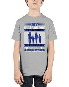 my mum and dad had worked incredibly hard to afford me an education 472# - parents day - Youth Tee Unisex