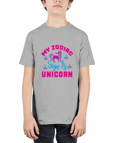 my zodiac sign is unicorn 326# - unicorn - Youth Tee Unisex