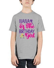 nana of the birthday girl 328# - unicorn - Youth Tee Unisex