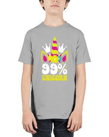 ninety nine percent unicorn 362# - unicorn - Youth Tee Unisex