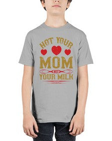 not your mom not your milk 361# - vegan - Youth Tee Unisex
