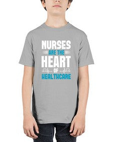 nurse are are heart healthcare Style 1147# - nurse - Youth Tee Unisex