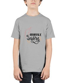 obviously a unicorn 334# - unicorn - Youth Tee Unisex