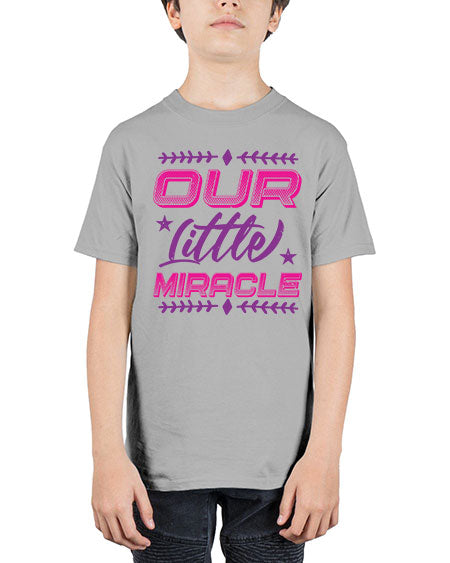 our little miracle Style 182# - baby shower - Youth Tee Unisex