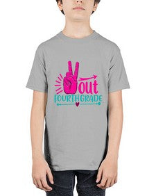 out four grade 609# - fourth grade - Youth Tee Unisex