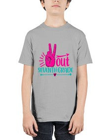 out seven grade 612# - seventh grade - Youth Tee Unisex