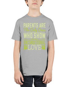 parents are the only ones who show unconditional love 532# - parents day - Youth Tee Unisex