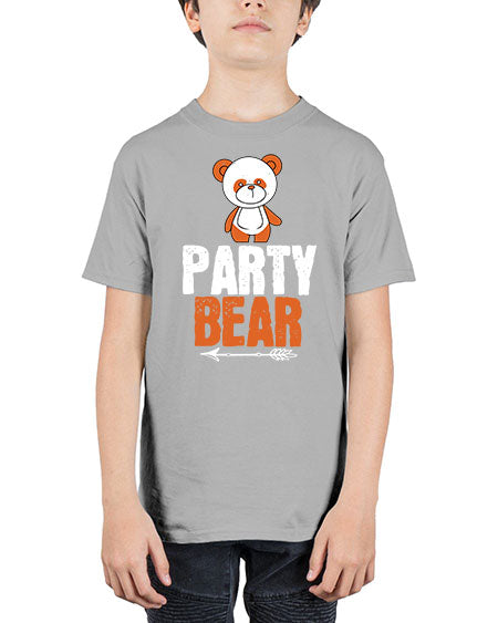 party bear 225# - bears - animals - Youth Tee Unisex