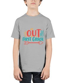 peace out first grade 623# - first grade - Youth Tee Unisex