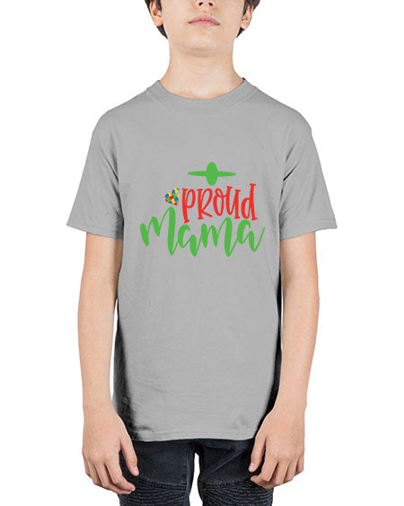 proud mama Style 38# - autism - Youth Tee Unisex
